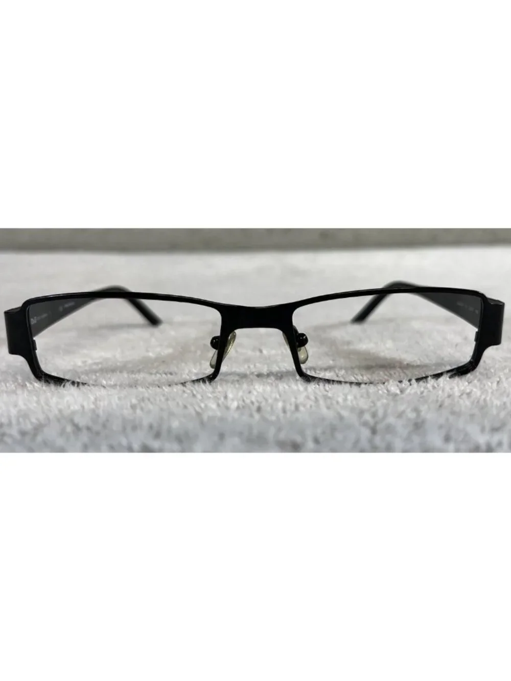 Dolce & Gabbana DG 5031 01 Black Metal Rectangular Eyeglasses Frames 52-17-140